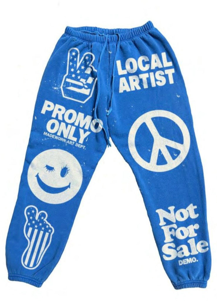 MADEWORN 'ART HAPPENS' - P.E. SWEATPANTS