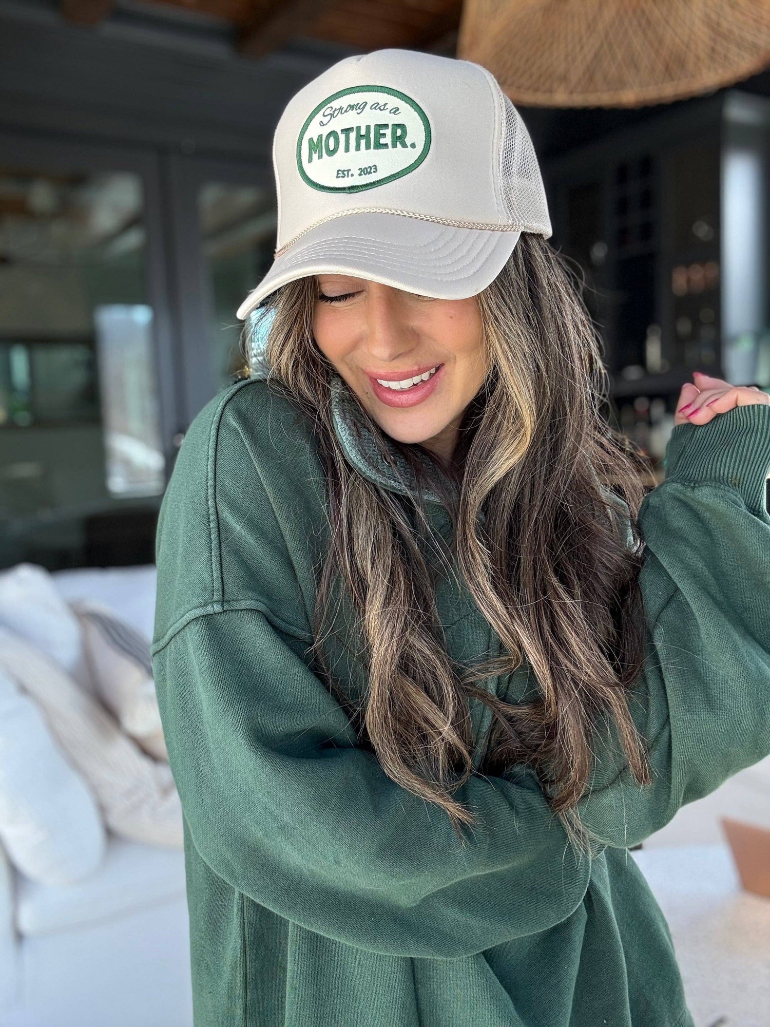 VINTAGE Mother Patch Hat - Sand