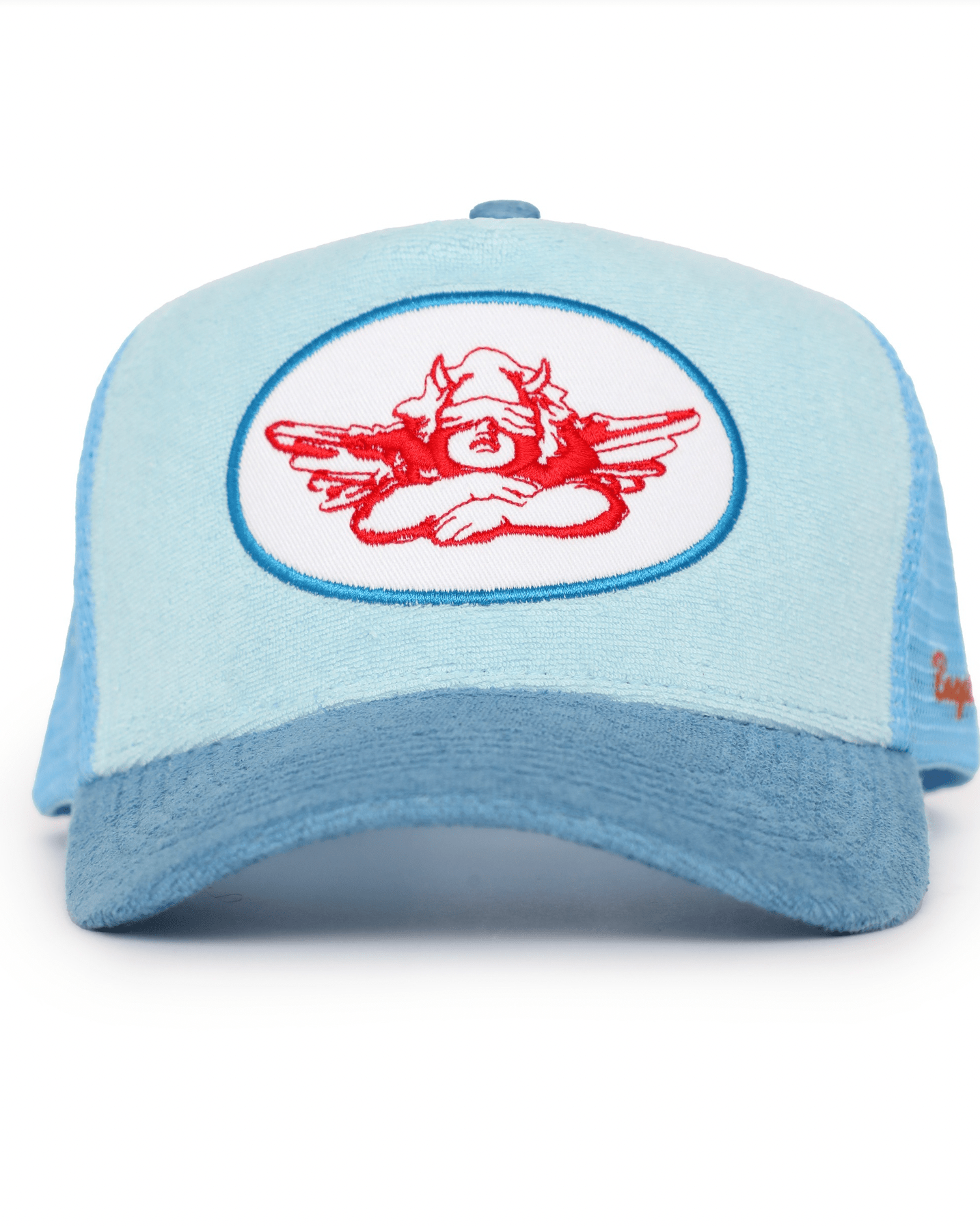 BABY BLUE TERRY TRUCKER - The Closet