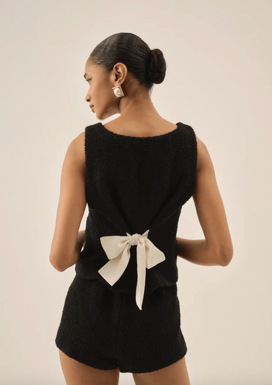 BONNIE BOUCLE TOP - The Closet