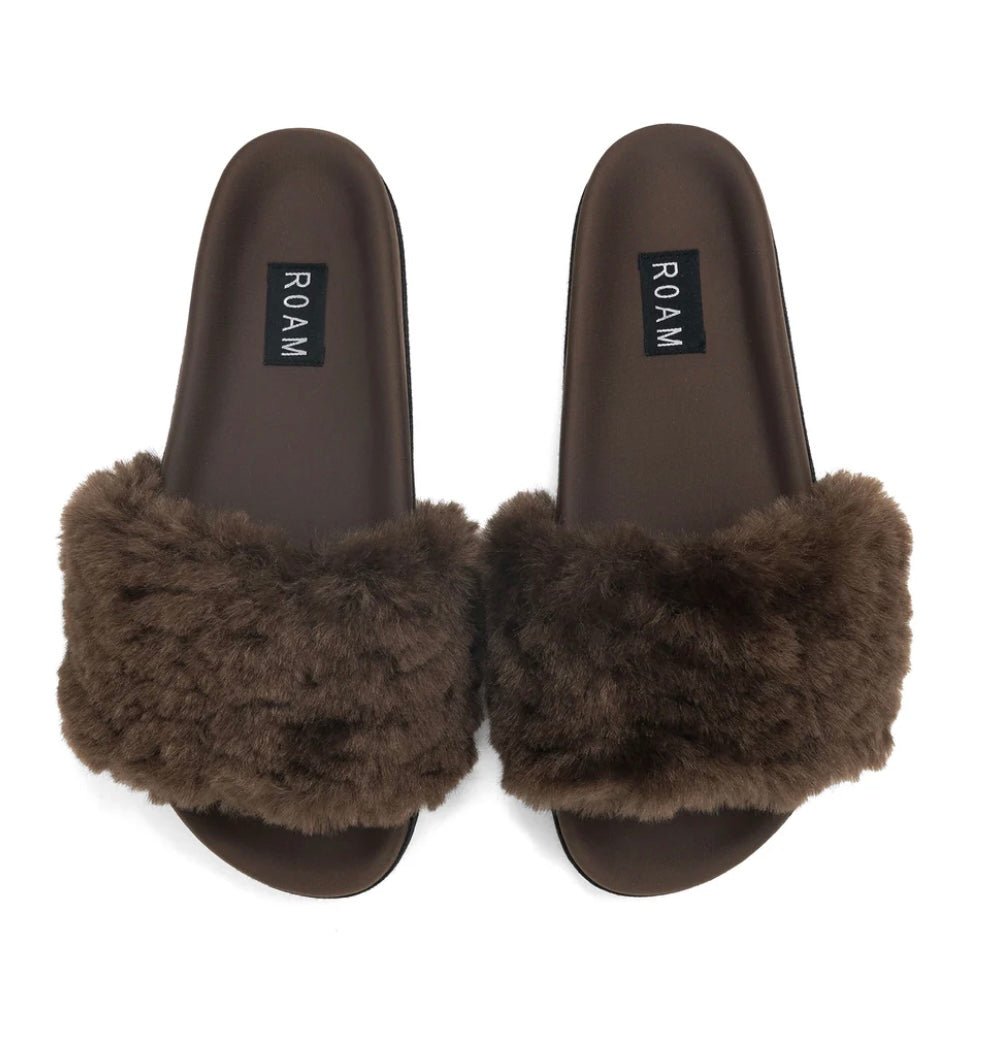 Cloud Shearling Slider - The Closet