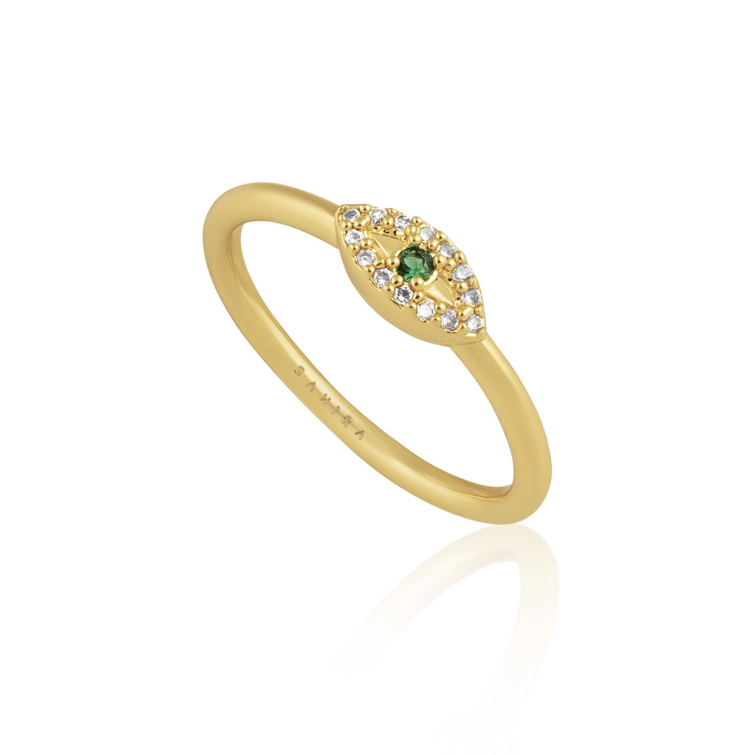 Evan Evil Eye Ring - The Closet