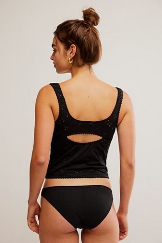 Full Bloom Eyelet Cami - The Closet