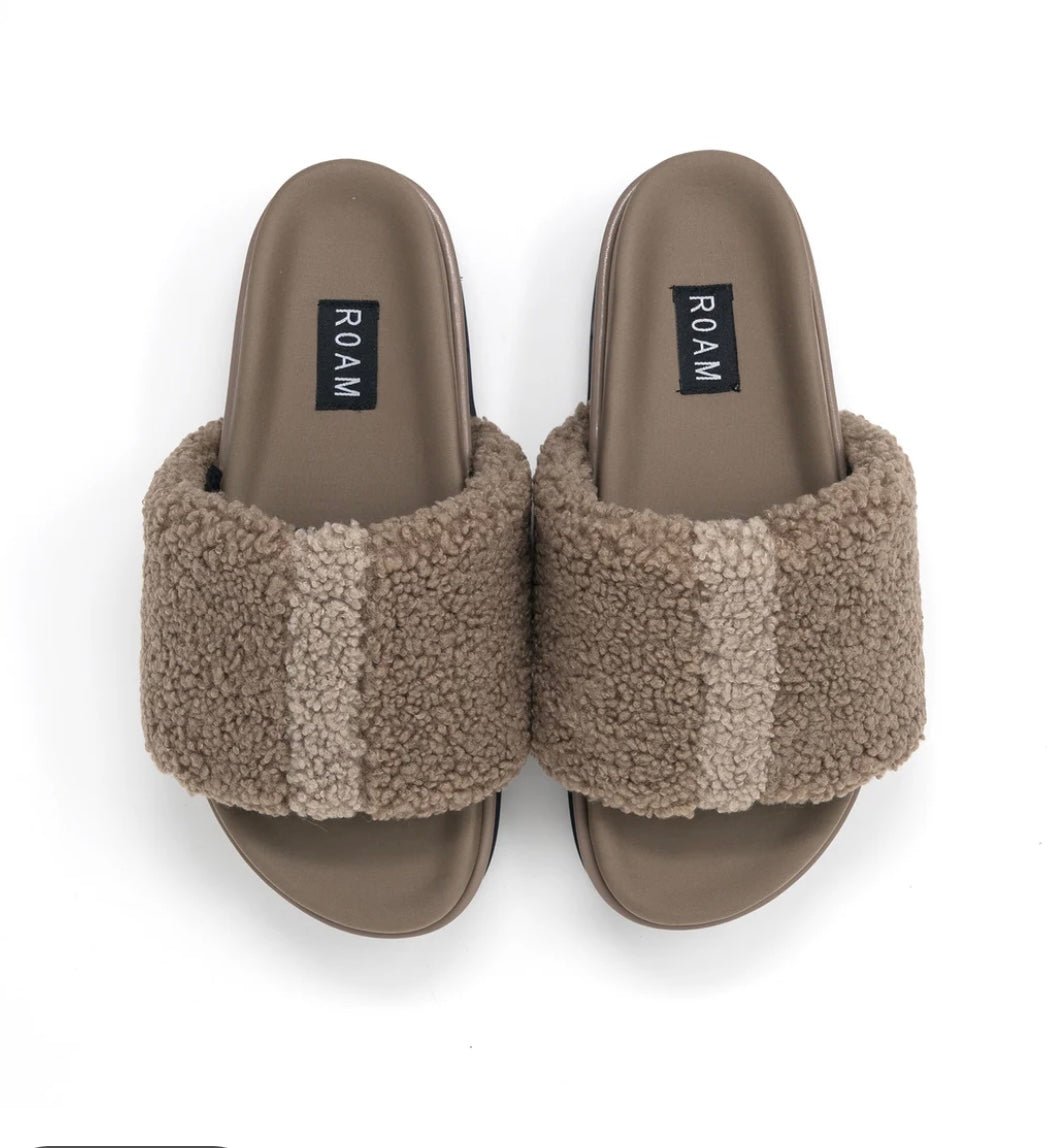 FUZZY STRIPE STACK - The Closet