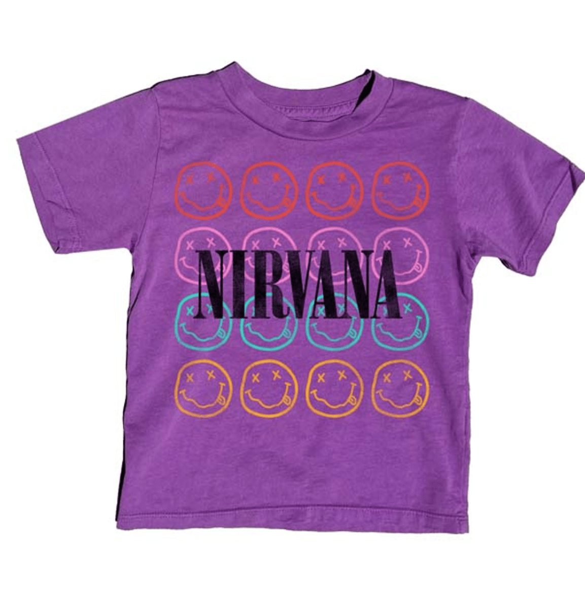 Girls Nirvana smiley tee - The Closet
