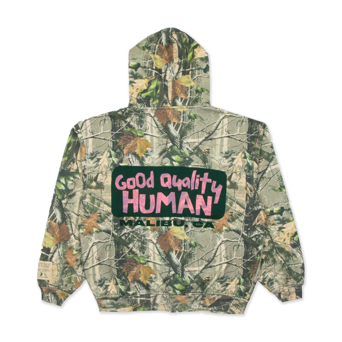GOOD QUALITY HUMAN CAMO ZIP UP - MALIBU EDITION - The Closet