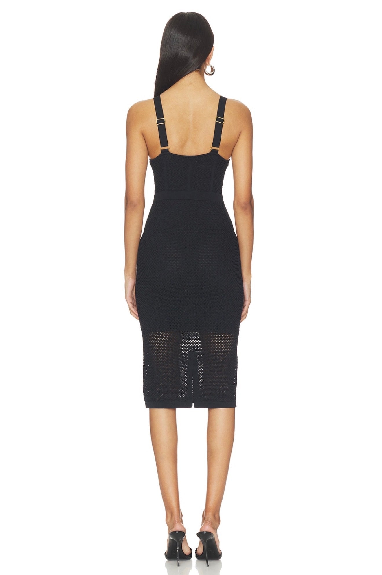 Michelle Bra Cup Pointelle Dress - The Closet