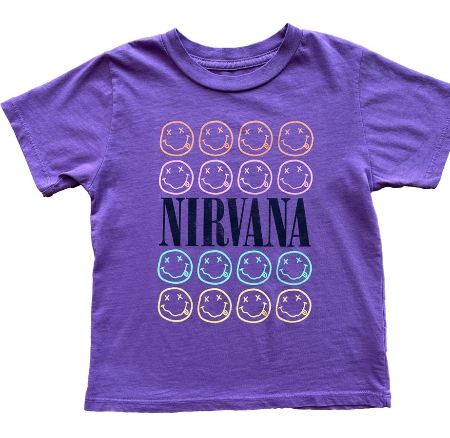 NIRVANA SMILEY TEE - The Closet