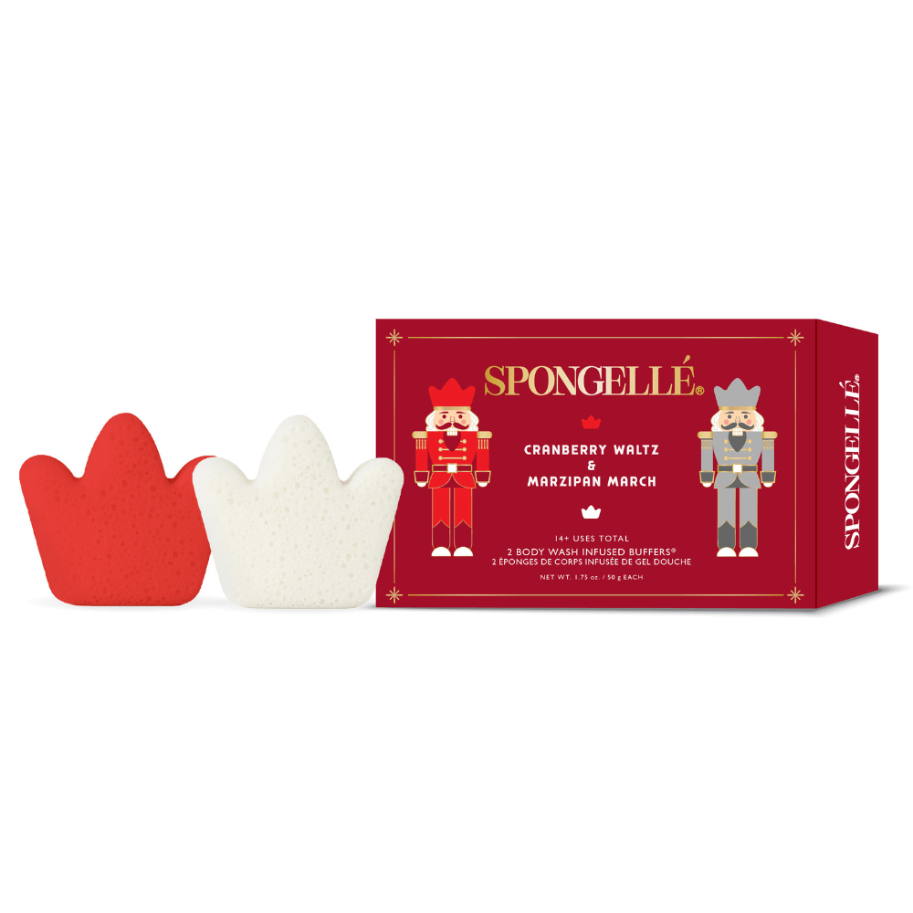 Red Nutcracker Holiday Body Buffer Gift Set - The Closet