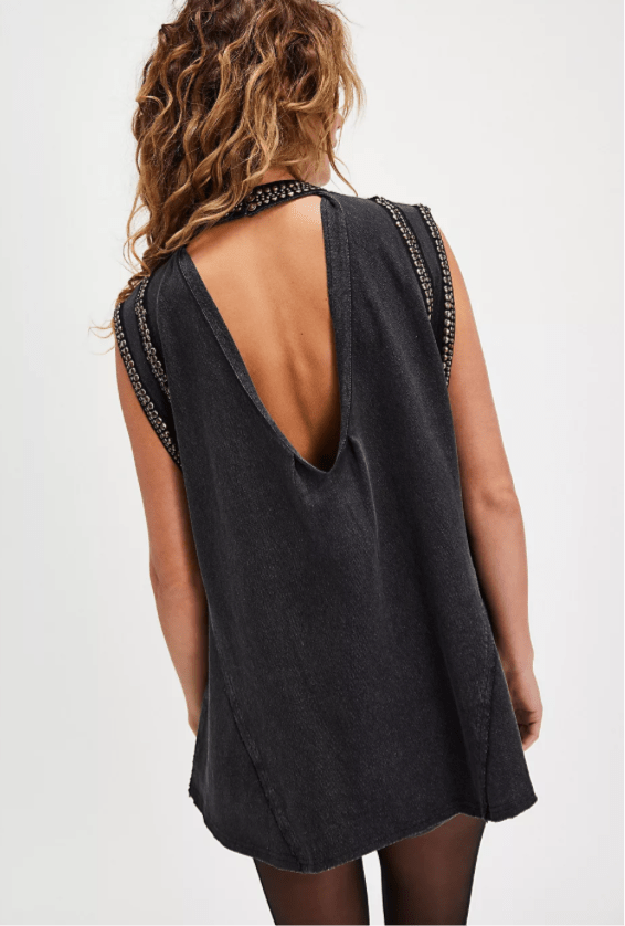 Ria studded tank - The Closet