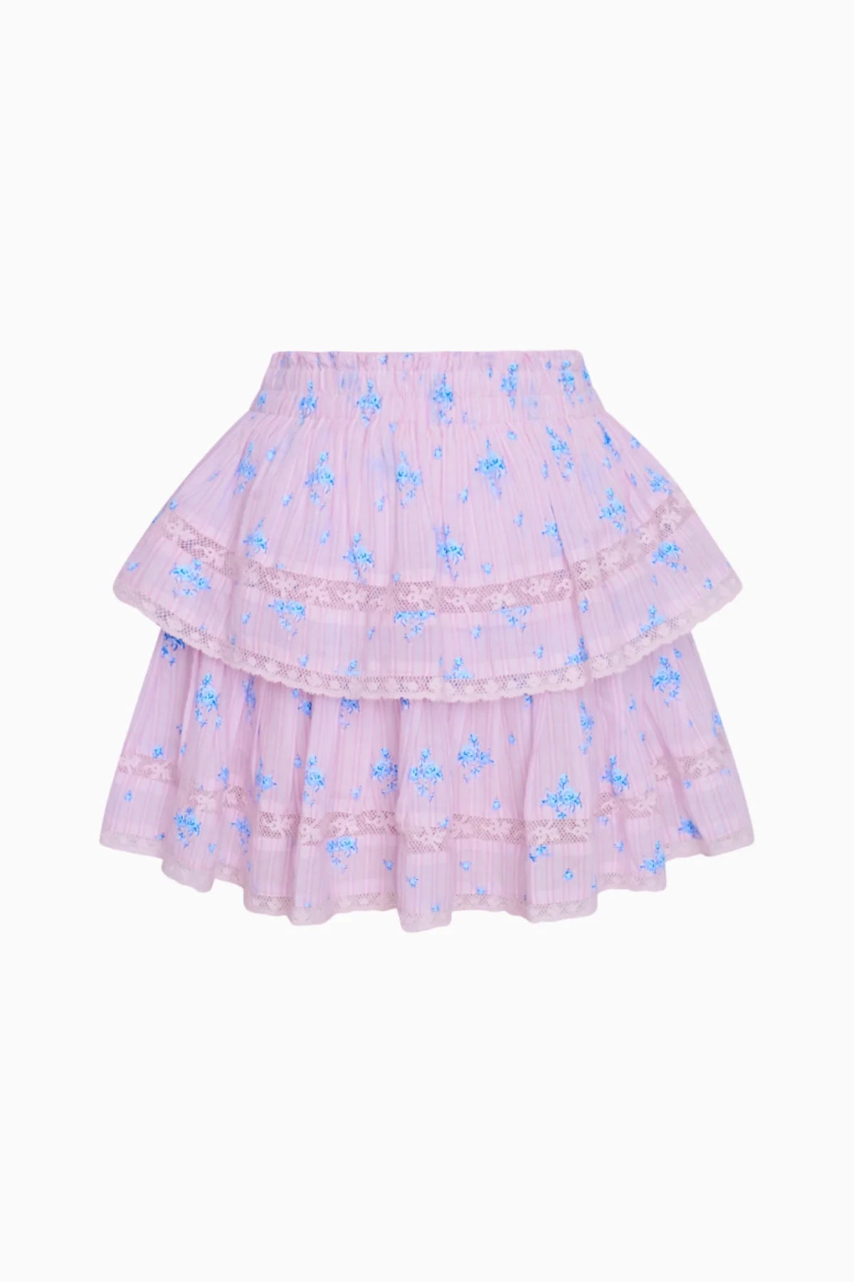 RUFFLE MINI SKIRT - The Closet