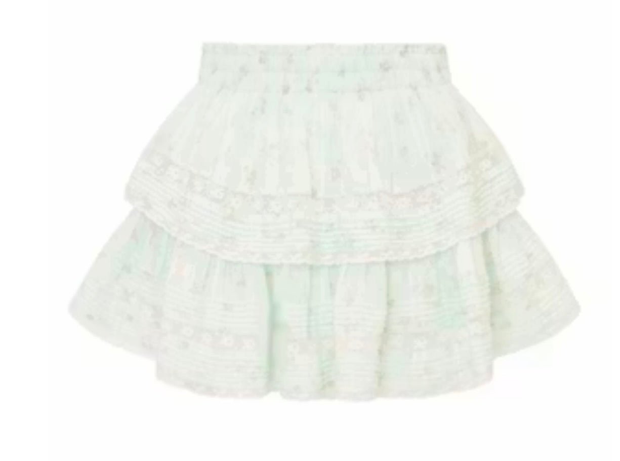 RUFFLE MINI SKIRT - The Closet