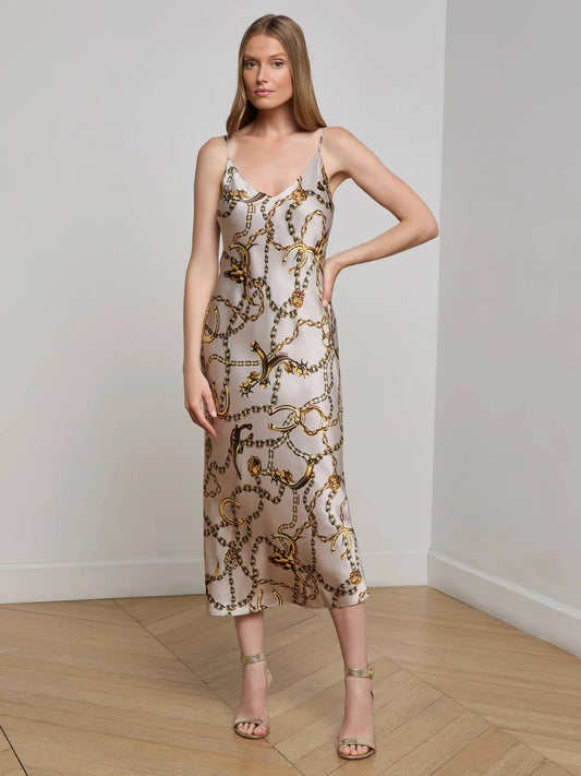 Seridie Silk Slip Dress - The Closet
