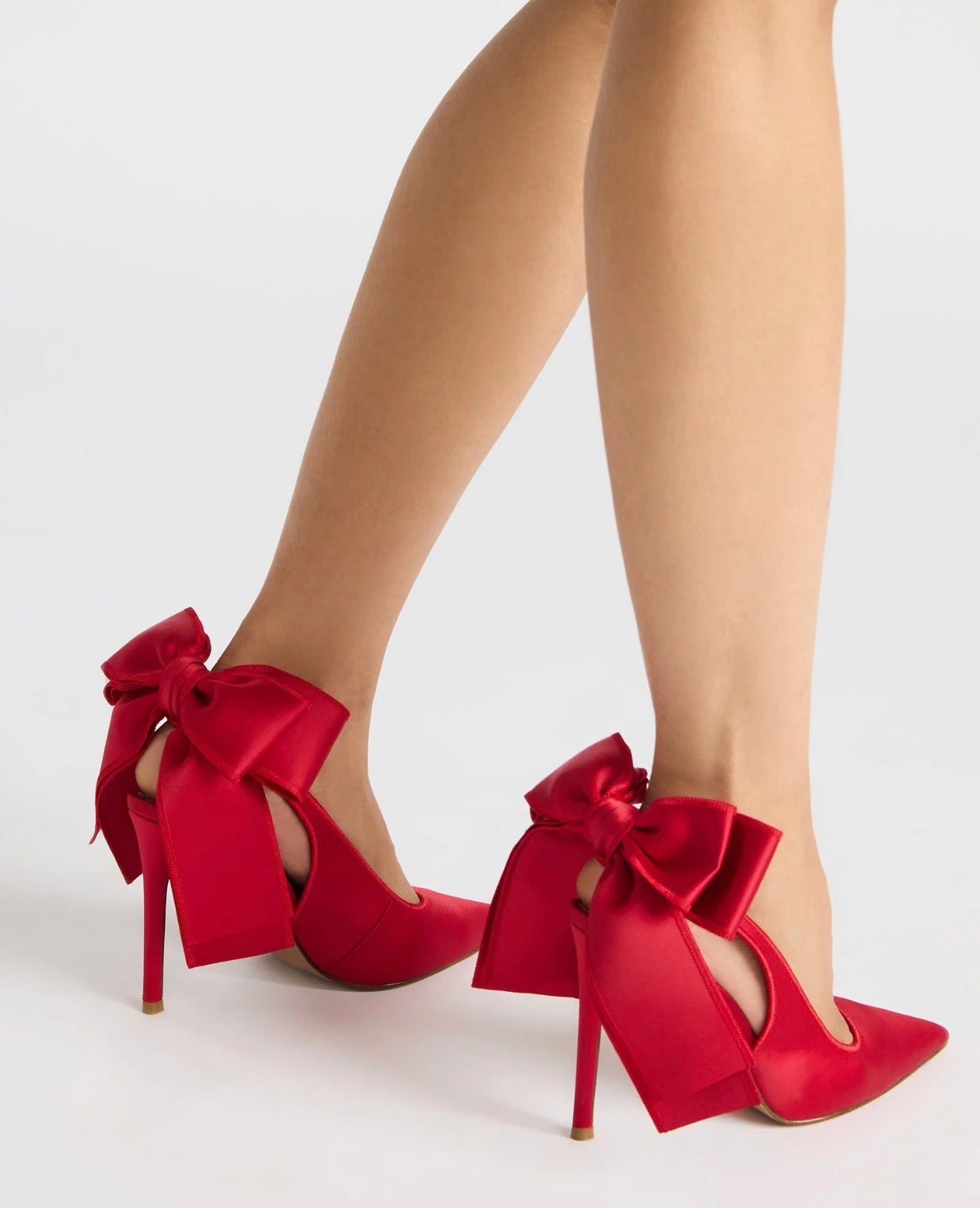 Teacup Red Satin - The Closet