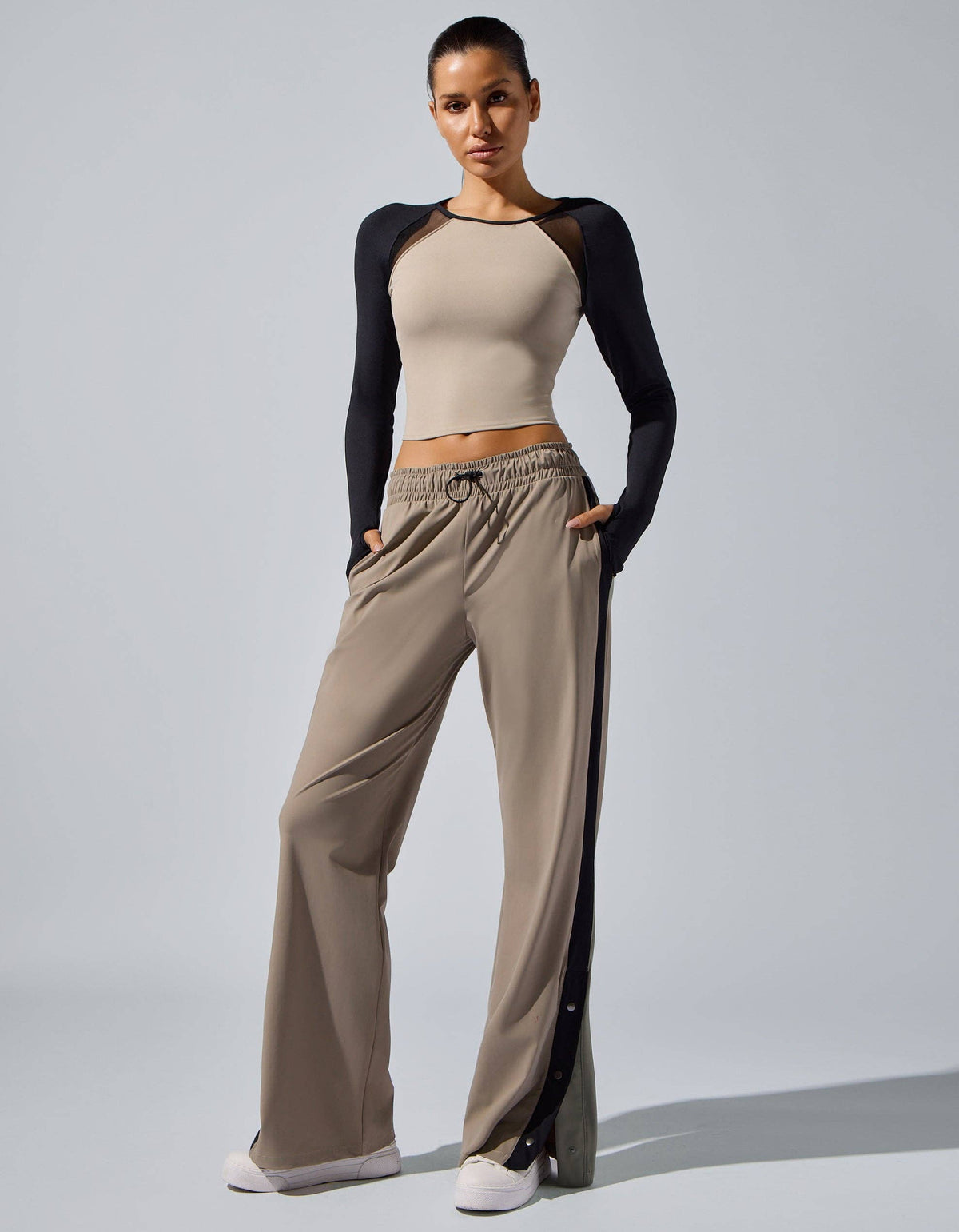 ALBA PANTS [KHAKI]