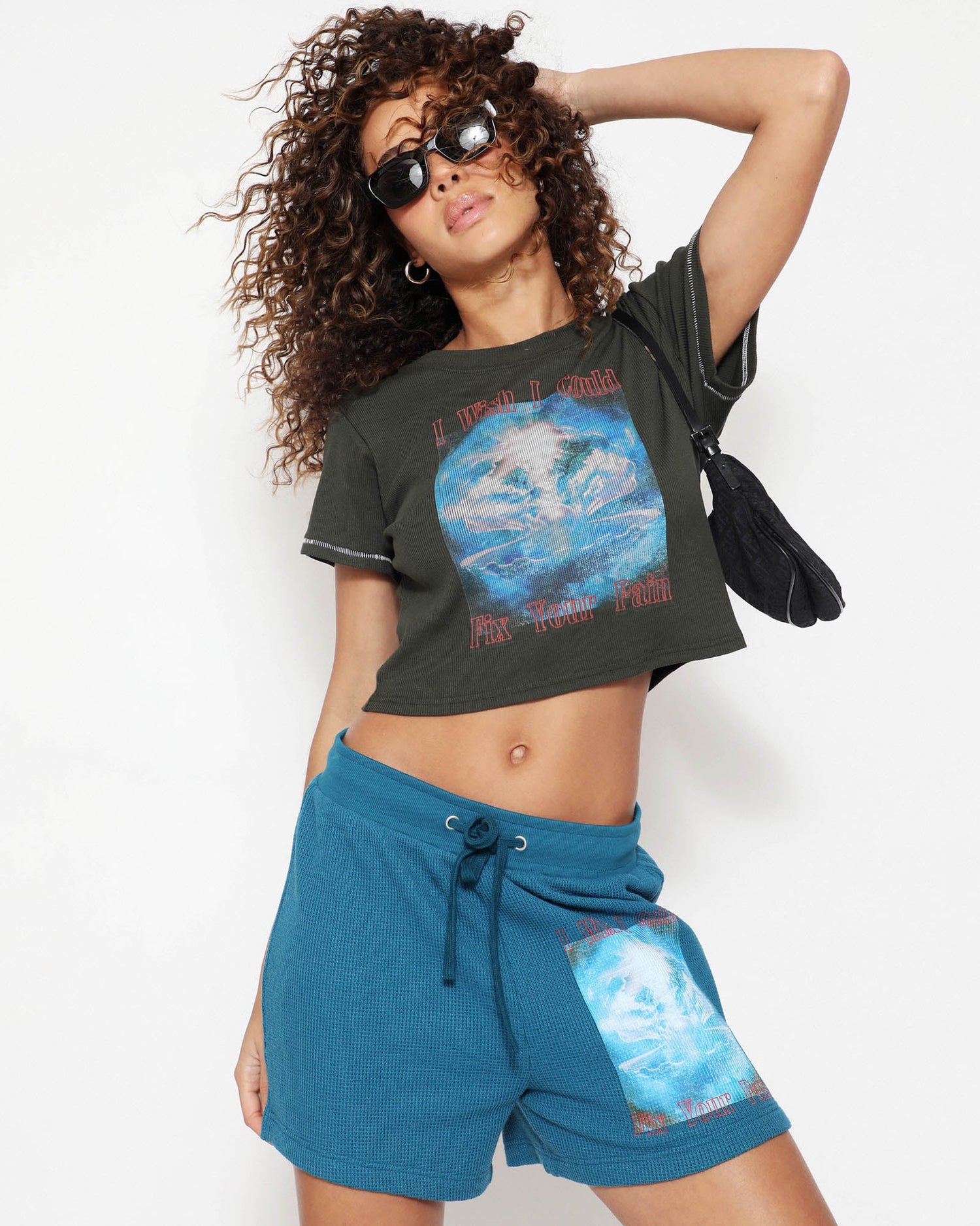WASHED UP CROPPED TEE