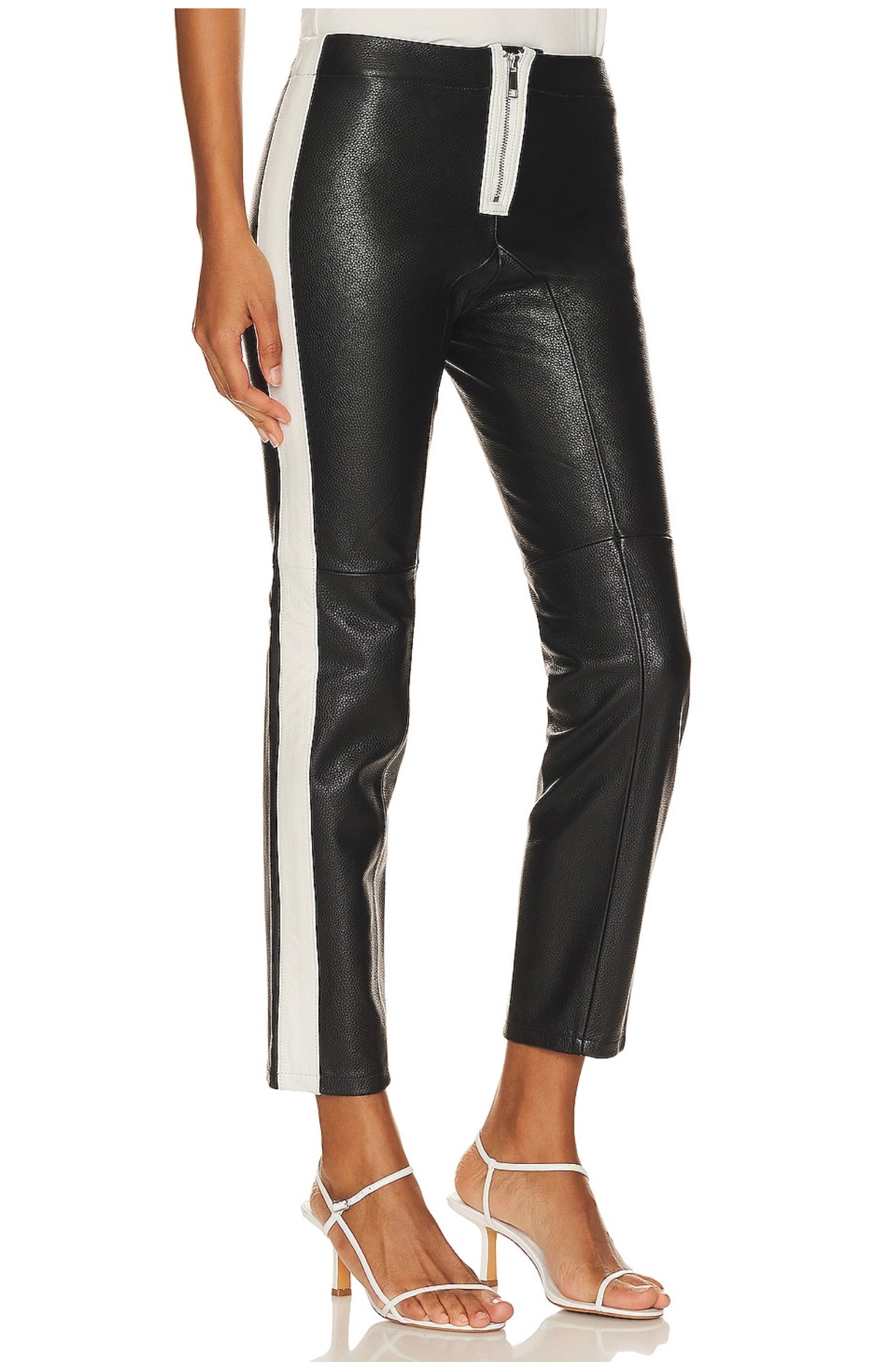 THE LEATHER MOTO PANT