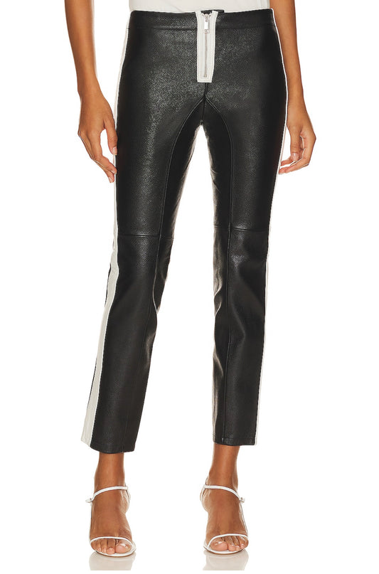 THE LEATHER MOTO PANT