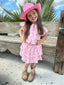 PINK FLORAL DRESS