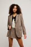 PAPER CUT BLAZER PINSTRIP