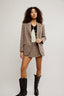 PAPER CUT BLAZER PINSTRIP