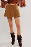 PARADISE FOUND SUEDE SKORT