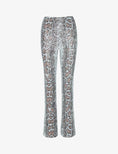 Load image into Gallery viewer, SEQUIN ANIMAL FLARE LEGGING
