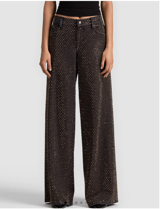 AMAZING EMBELLISHED BAGGY JEAN - The Closet