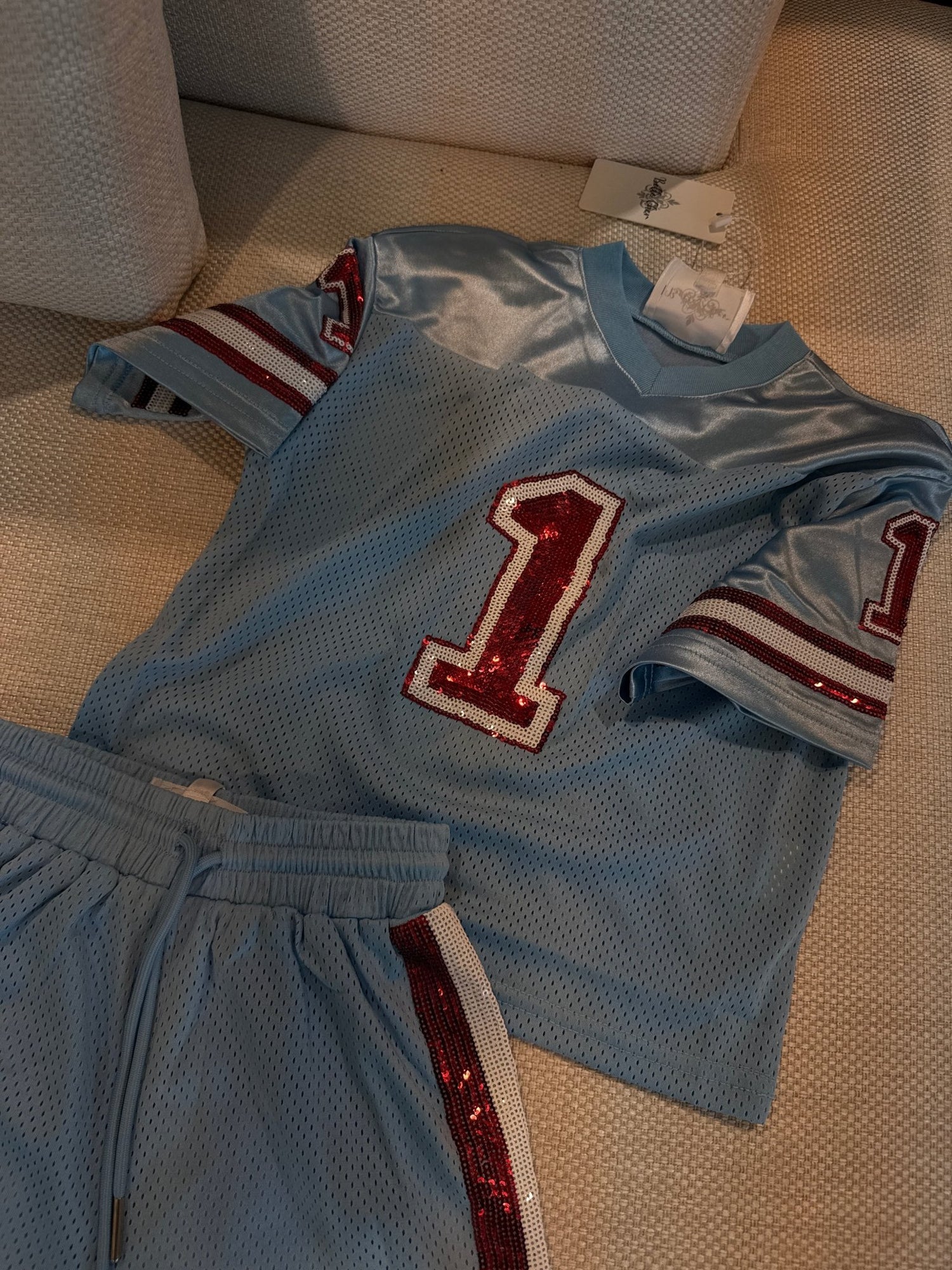 Belle Cher Sequin Jersey - The Closet