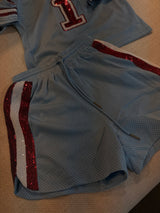 Belle Cher Sequin Shorts - The Closet
