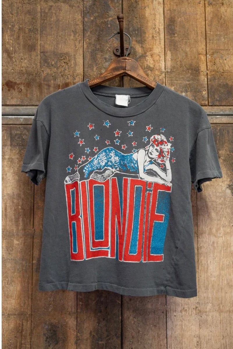 Blondie Don't Stop Crop Tee - The Closet