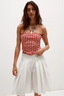 Boulevard printed tube top - The Closet