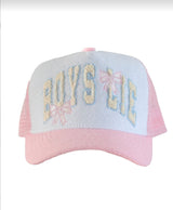 BOYS LIE BOWS TRUCKER HAT - The Closet