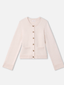 BUTTON FRONT KNIT CARDIGAN - The Closet