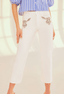 Carolyn Crystal Denim Pants - The Closet
