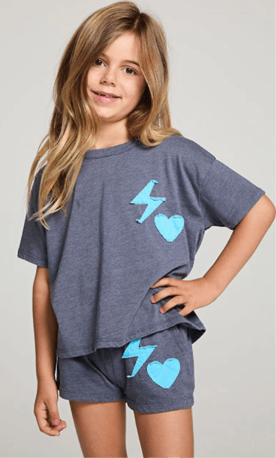 CHASER LIGHTNING LOVE SHORTS - The Closet