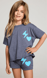 CHASER LIGHTNING LOVE SHORTS - The Closet