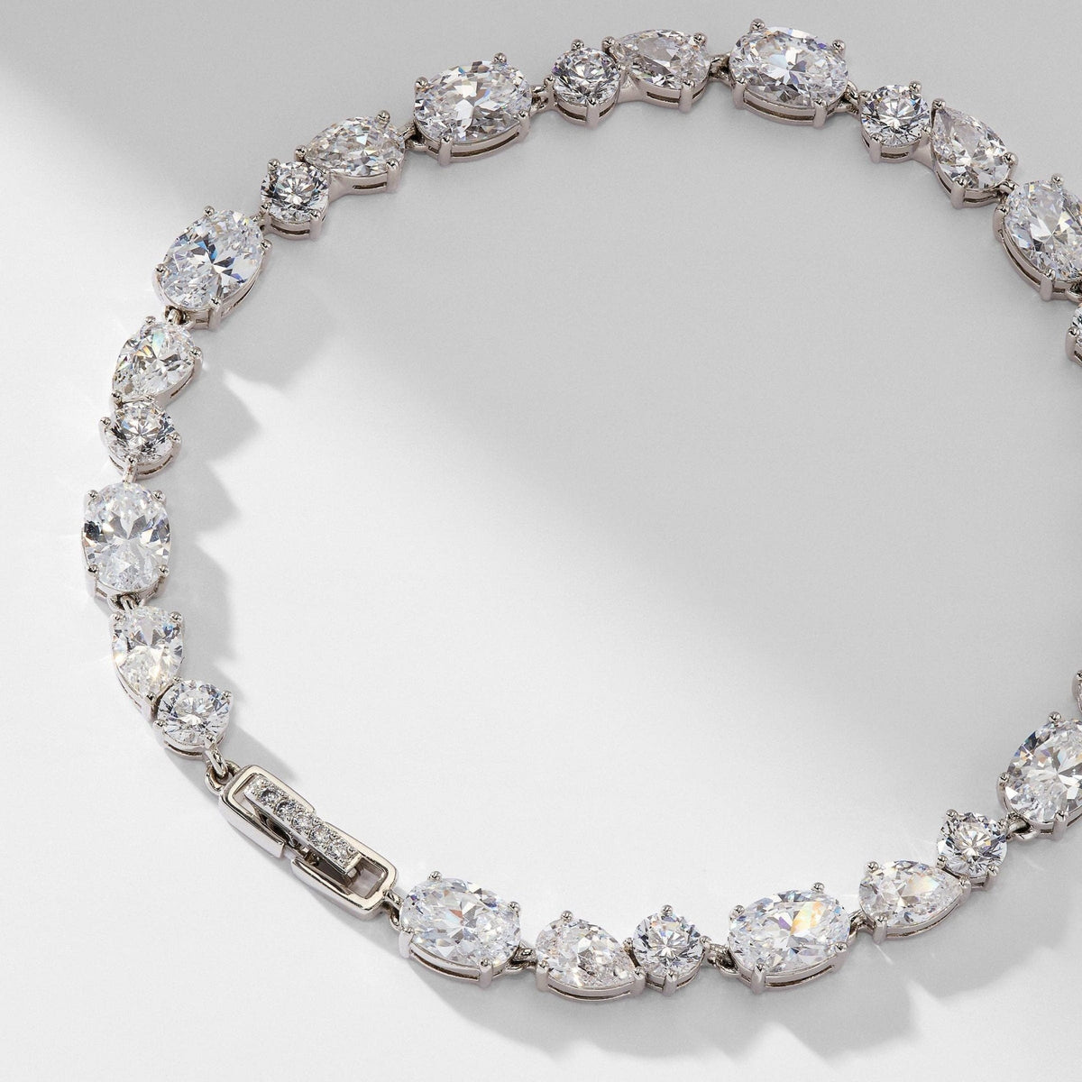 CHLOE MIXED CZ LINE BRACELET - The Closet