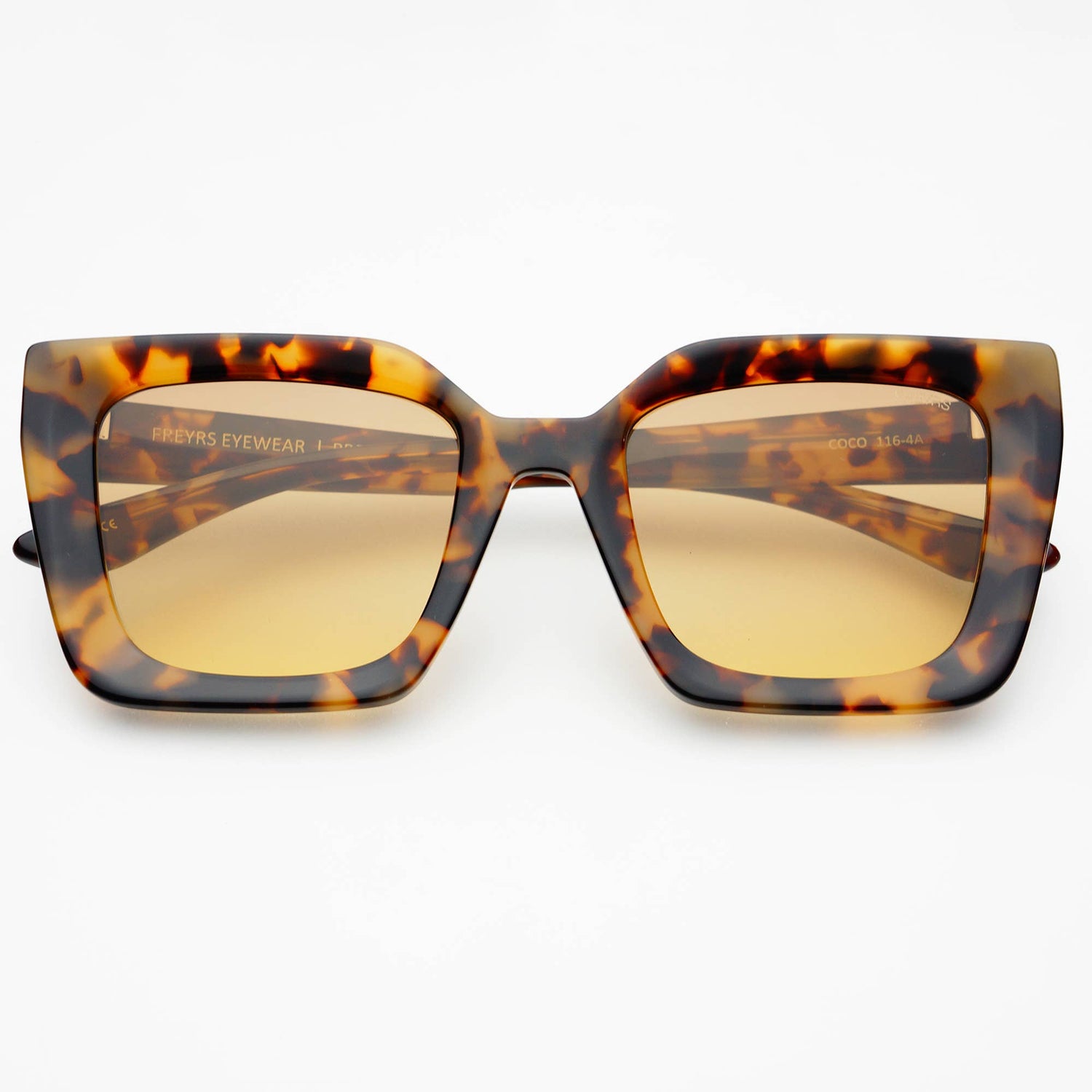 Coco Acetate Womens Square Sunglasses - The Closet