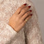 CZ Evil Eye Signet Pinky Ring - The Closet