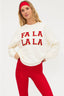 DEVYN OVERSIZED SWEATSHIRT FROSTED FALALA - The Closet