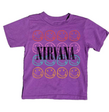 Girls Nirvana smiley tee - The Closet