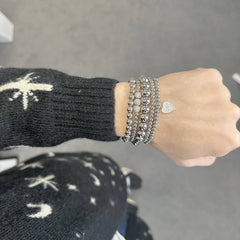 Goldie Beaded Stretch Bracelet Stack - The Closet