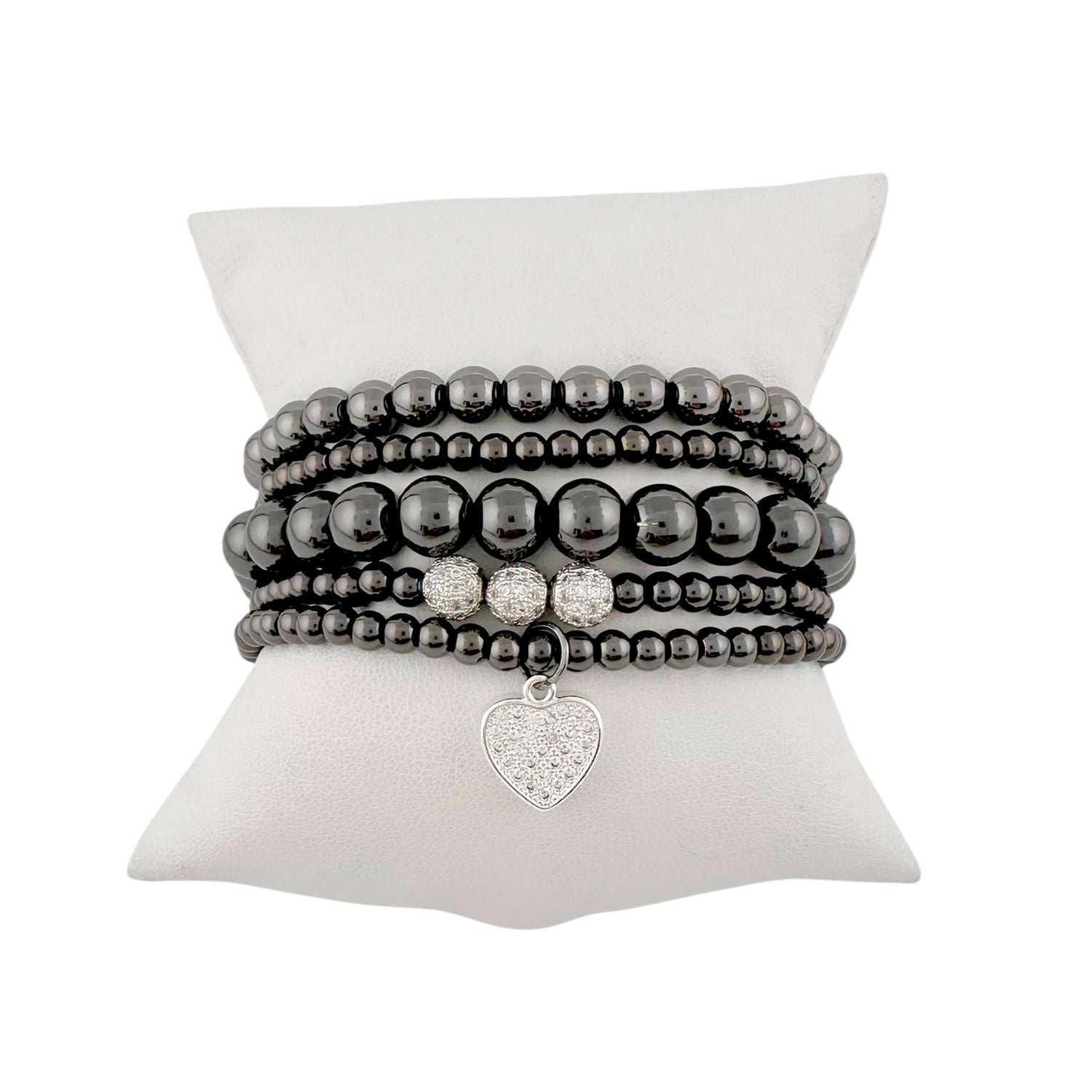 Goldie Beaded Stretch Bracelet Stack - The Closet