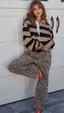 Good Ease Leopard Jeans - The Closet