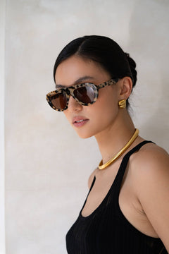 Jetsetter Acetate Womens Aviator Sunglasses - The Closet
