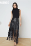KAROLINA FRINGE SKIRT - The Closet