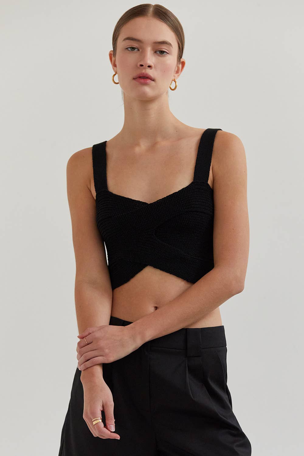 Katie Beachy Crop Tank Top - The Closet