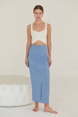 Katie Beachy Crop Tank Top - The Closet