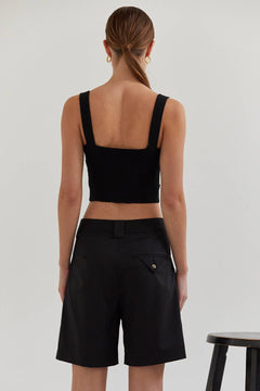 Katie Beachy Crop Tank Top - The Closet
